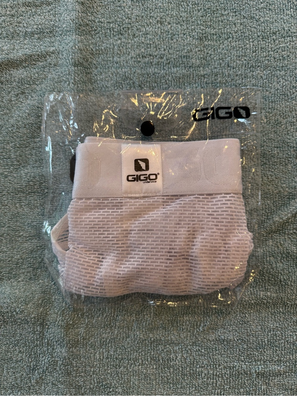 Men’s White GIGO Supportive Underwear